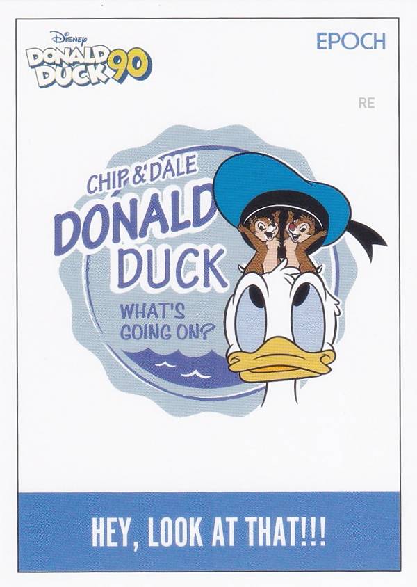 [30 도널드 덕, 칩 & 데일 (레귤러 카드)] DONALD DUCK 도널드 덕 90주년 프리미엄 컬렉션 카드
