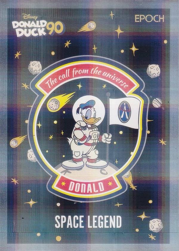 【[シルバー箔 188/299] 16P ドナルド・ダック (インサートカードA/レギュラーパラレル) 】 DONALD DUCK ドナルドダック 90周年プレミアムコレクションカード
