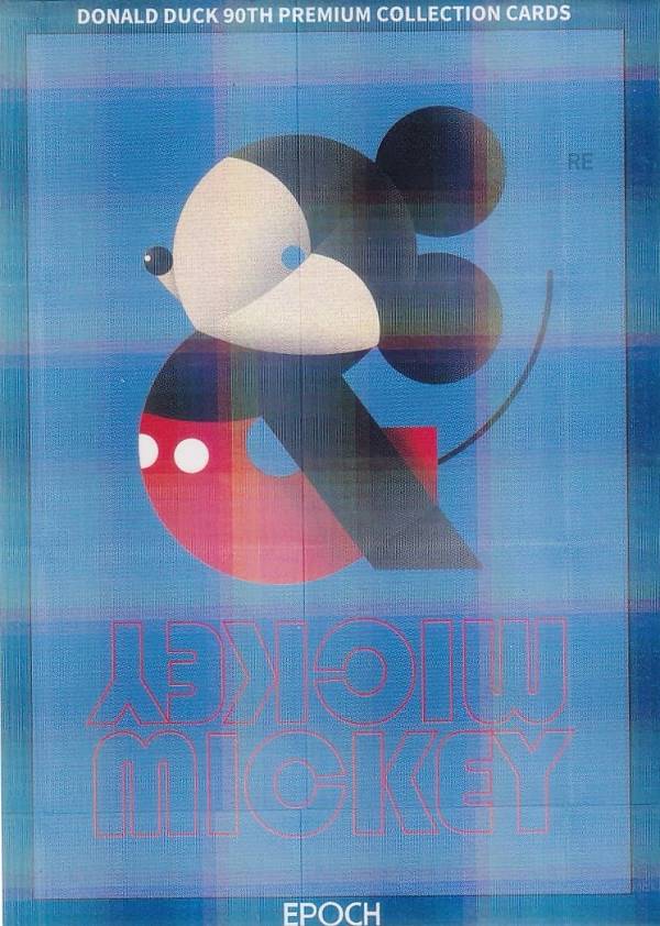 【[ブルー箔 211/250] 55P ミッキーマウス (インサートカードA/レギュラーパラレル) 】 DONALD DUCK ドナルドダック 90周年プレミアムコレクションカード