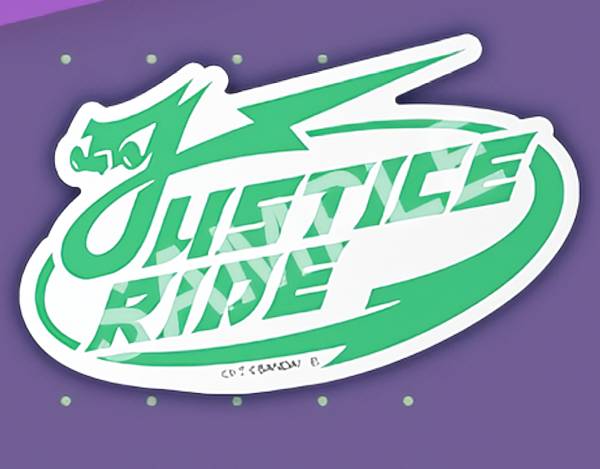 【ジャスティスライド/チームロゴ】 ライドカメンズ ダイカットステッカーセット ※ステッカー1枚
