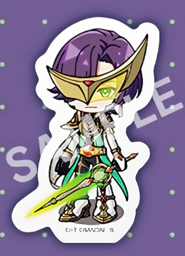 【宗雲/変身後 (SDイラスト) 】 ライドカメンズ ダイカットステッカーセット ※ステッカー1枚