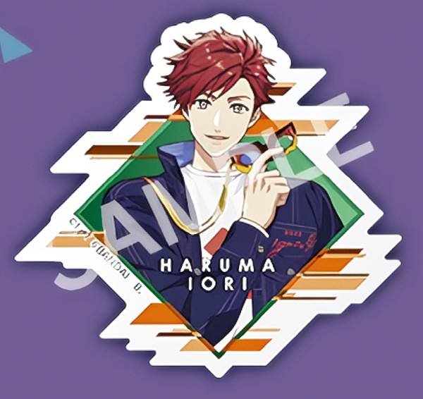 【伊織陽真/変身前】 ライドカメンズ ダイカットステッカーセット ※ステッカー1枚