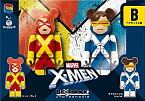 【ペアボックス賞 B.ジーン・グレイ＆サイクロップス(X-FACTOR)/100%】 HAPPYくじ BE@RBRICK X-MEN ベアブリック