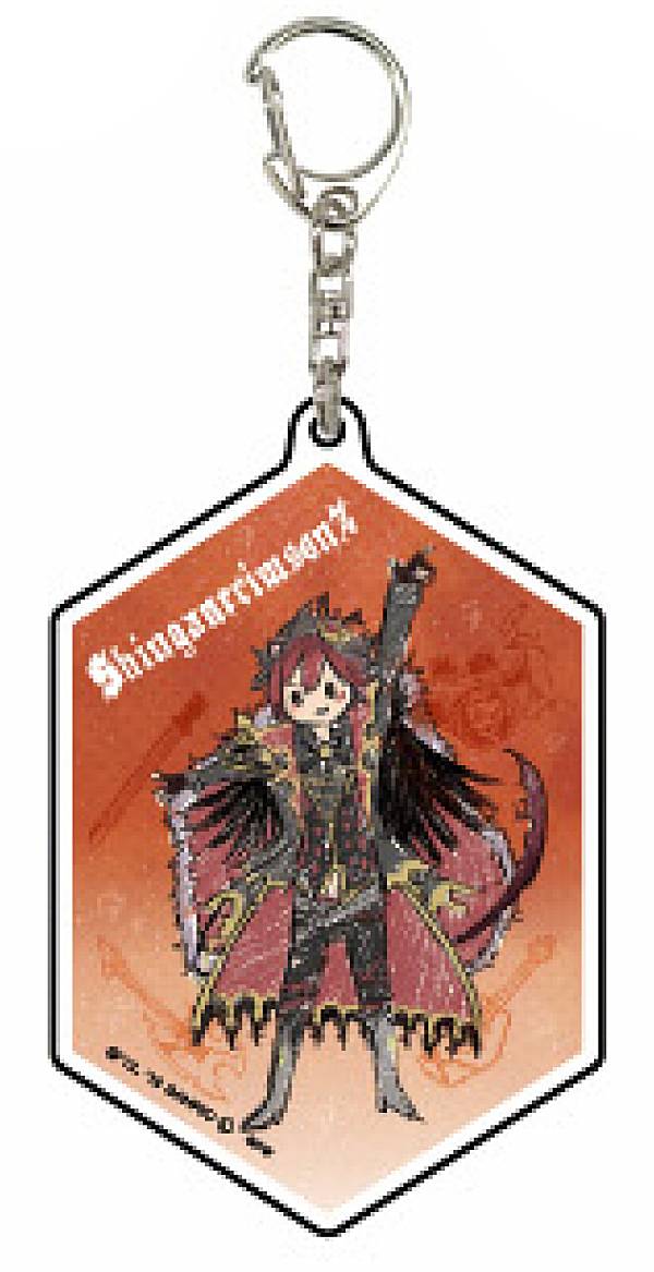 【クロウ】 アクリルキーホルダー SHOW BY ROCK!! 02 グラフアートデザイン