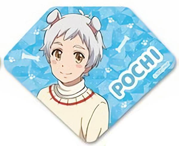 【山田ポチ】 うちタマ？！ 〜うちのタマ知りませんか？〜 トレーディングプリズムバッジ