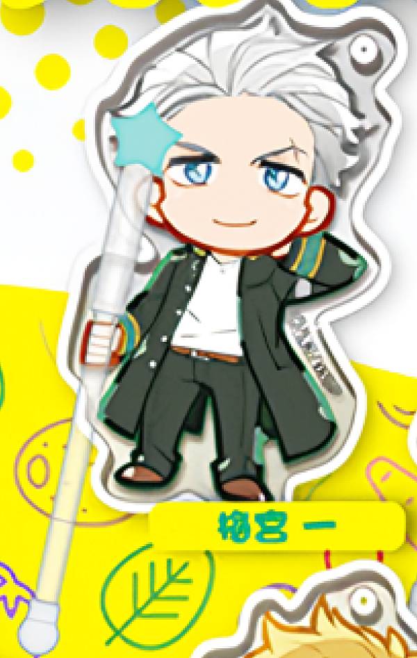 【梅宮一】 デコラPICアクリル WIND BREAKER 2024年8月版