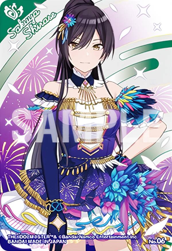 樂天商城 - 【No.06 白瀬咲耶】 アイドルマスター シャイニーカラーズ クリアカードコレクション