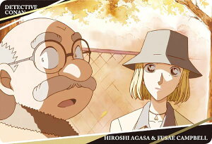 【C3-08 阿笠博士&フサエ・キャンベル (キャラクターカード) 】 イタジャガ 名探偵コナン vol.3