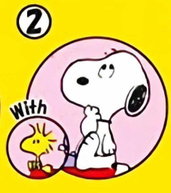 【2】 チョコエッグ ピーナッツ スヌーピー Peanut SNOOPY