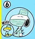 【6】 チョコエッグ ピーナッツ スヌーピー Peanut SNOOPY(3)