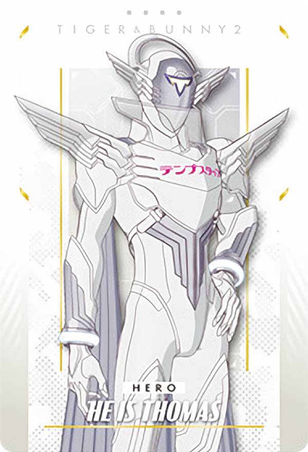 [No.12 히이즈 토마스] TIGER & BUNNY 2 메탈 카드 컬렉션
