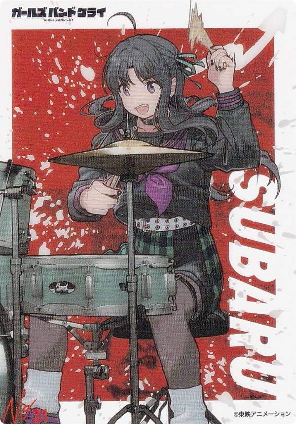 樂天商城 - 【No.31 安和すばる】 ブシロード トレーディングカード コレクションクリア ガールズバンドクライ Vol.2