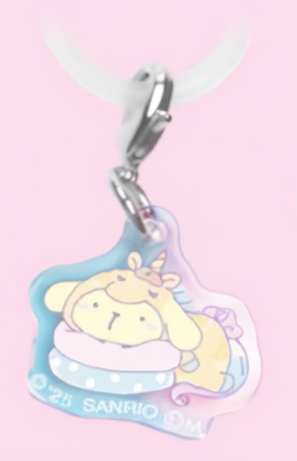 【ポムポムプリンB】 サンリオキャラクターズ アクリルチャーム クリームinスナック ※アクリルチャームのみのサムネイル