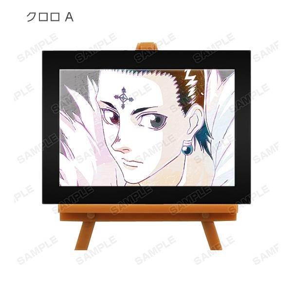 [클로로=루실풀(대각선)] HUNTER×HUNTER 트레이딩 Ani-Art 제2탄 미니 아트 프레임