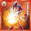 【No.015 ウルトラマンメビウス バーニングブレイブ (N ノーマル) 】 ウルトラマンシールウエハース