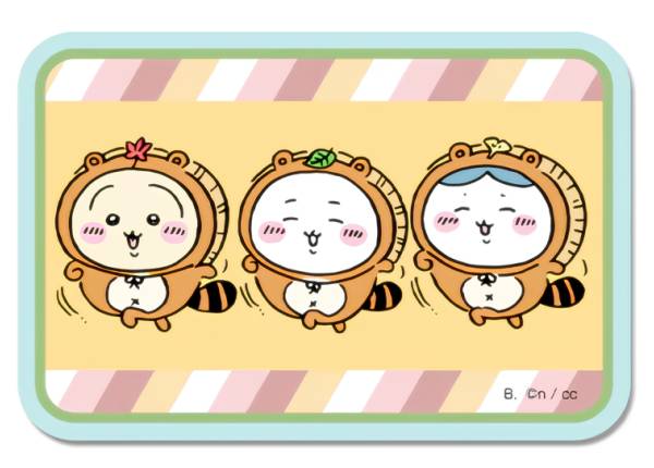 [치이카와 &하치와레&토끼(타누키)] 치이카와 다이컷 스티커 세트 5 *스티커 1장만