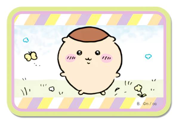 【くりまんじゅう】 ちいかわ ダイカットステッカーセット5 ※ステッカー1枚のみ