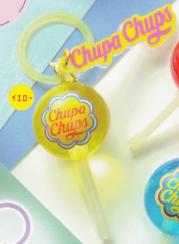 【イエロー】 チュッパチャプス マスコットめじるしチャームのサムネイル