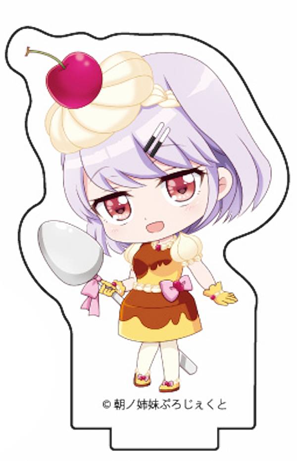 【朝ノ茜C】 アクリルぷちスタンド 朝ノ姉妹ぷろじぇくと 01 ミニキャラ