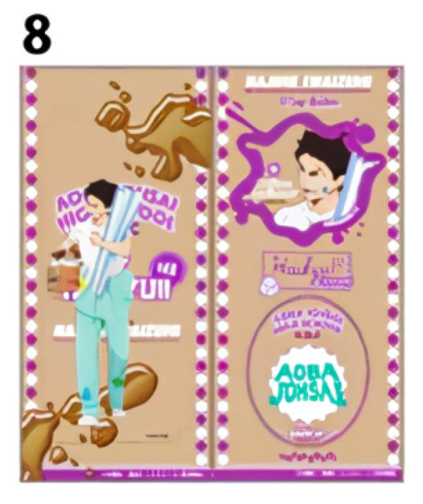 【8.岩泉一】 ハイキュー!! きゃらくたぶるステッカーズ Vol.5