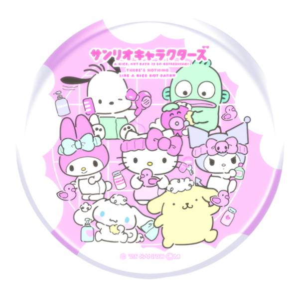 【12.集合】 サンリオキャラクターズ キラキラBIG缶バッジのサムネイル