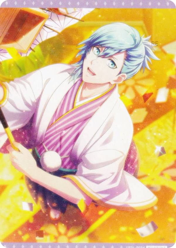 【UPSL-P054 美風藍 (PR プロモ) 】 うたの☆プリンスさまっ♪ Shining Live ビジュアルコレクションカード Vol.3