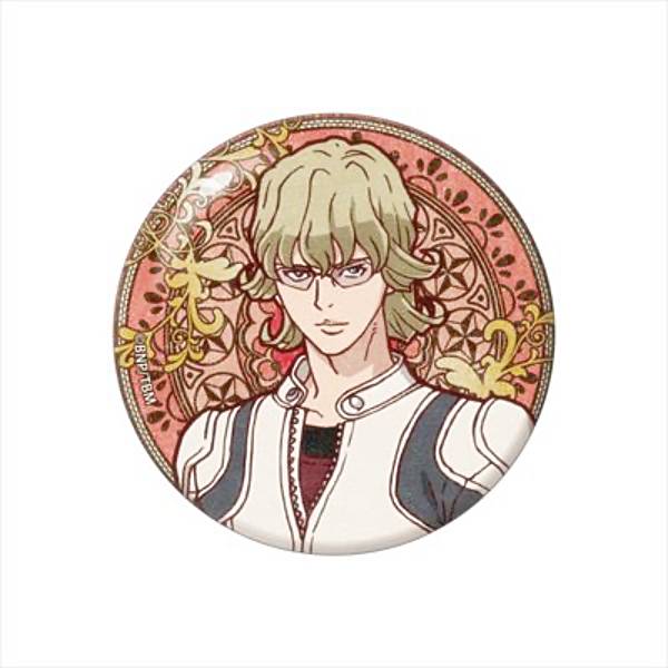 【バーナビー・ブルックスJr.】 劇場版 TIGER & BUNNY -The Rising- アールヌーボーアート 缶バッジ