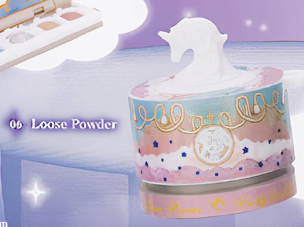 【ルースパウダー】 Flower Knows ミニチュアキーホルダー ユニコーンシリーズVer.