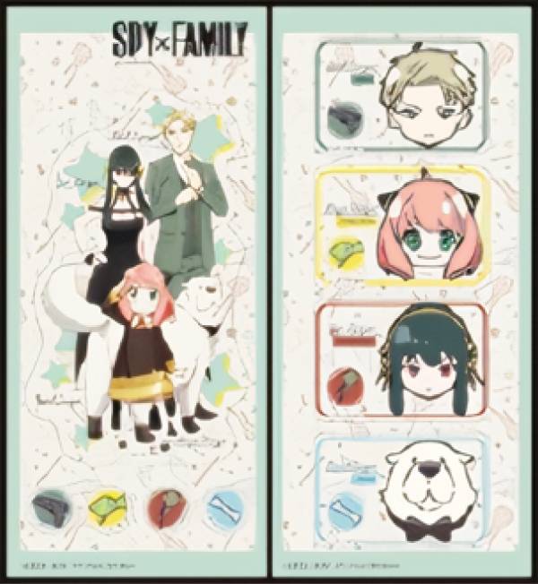 [포저가 B] SPY×FAMILY 캬라쿠타부루 스티커즈 Vol.2