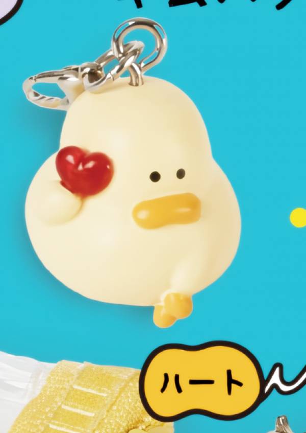 【ハート】 わたしの名前はキムバダックバナナアヒルです キムバダックめじるしアクセサリー