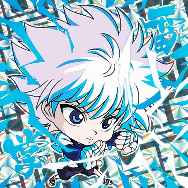 【HH3-25 キルア (ハンターレア) 】 にふぉるめーしょん HUNTER×HUNTER シール×ウエハースvol.3