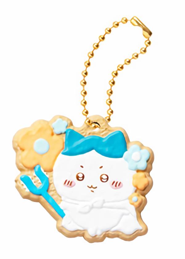 【10.ハチワレ（お花）】 ちいかわ クッキーチャームコット2のサムネイル