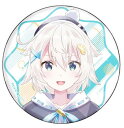 【彩ましろ】 ホログラム缶バッジ(65mm) VTuberなんだが配信切り忘れたら伝説になってた 01