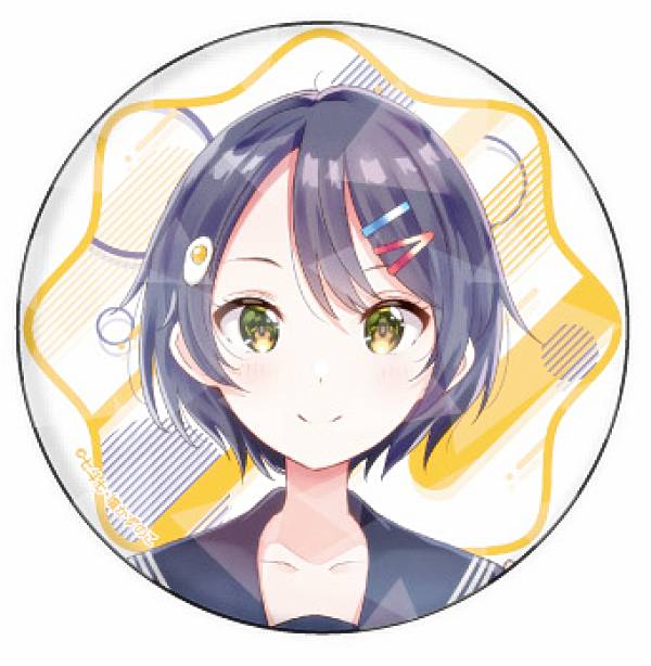 【朝霧晴】 ホログラム缶バッジ(65mm) VTuberなんだが配信切り忘れたら伝説になってた 01