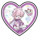 【夜鶴黒羽】 キャラアクリルバッジ アイ★チュウ Etoile Stage 01 アイスVer.(グラフアートデザイン)