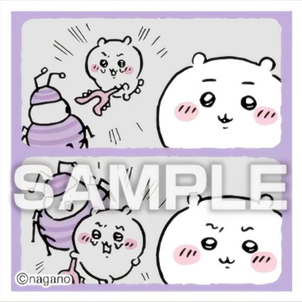 【No.153 ちいかわ＆虫】 ちいかわ あつめてシールガム4 ※シールのみ