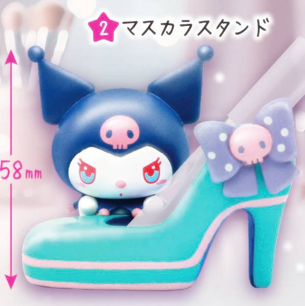 乐天商城 - 【2.マスカラスタンド】 KUROMI コスメスタンドコレクション