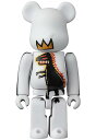 【Jean-Michel Basquiat/アニマル】メディコムトイ ベアブリック BE@RBRICK SERIES 44