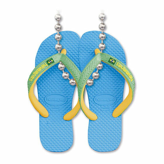 【brasil mix 1989 Turquoise/Pop Yellow 234 - M68】Havaianas（ハワイアナス） サンダルチャーム