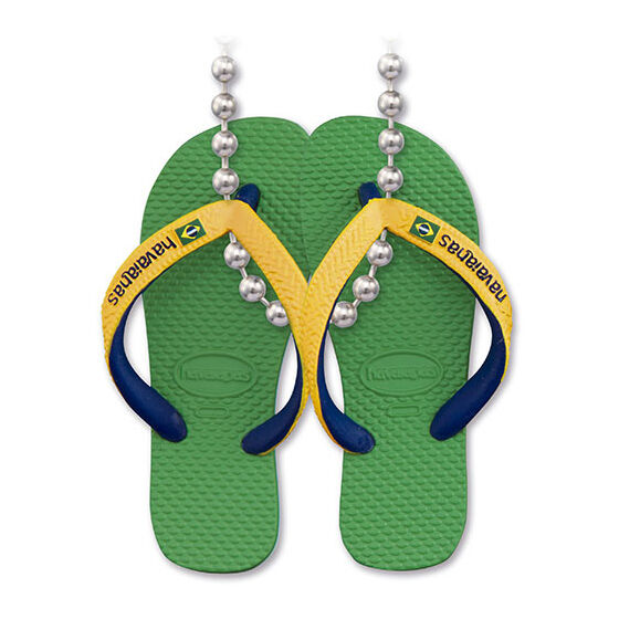 【brasil mix 1985 Leaf Green/Marine Blue 234 - M68】Havaianas ハワイアナス サンダルチャーム