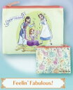 【Feelin' Fabulous!】ディズニープリンセス スクエアポーチコレクション(3)