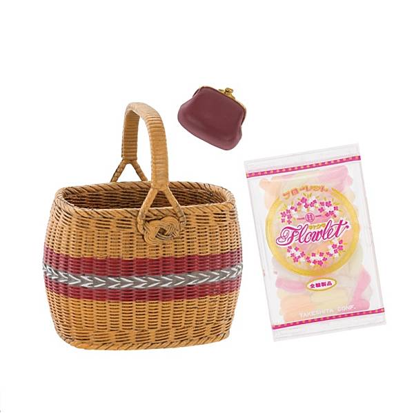 【買い物かご・お財布・フローレット＜竹下製菓株式会社＞】昭和ノスタルジックシリーズ おかあさんの想い出のサムネイル