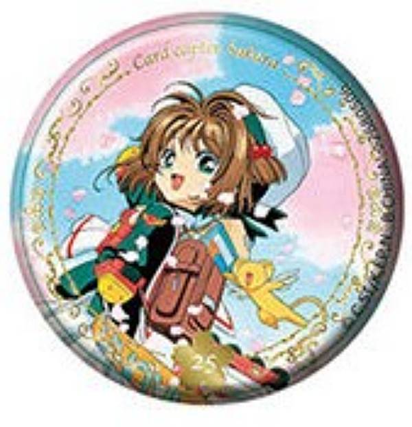 【C賞 デザインA（ホロ付き缶バッジ）】カードキャプターさくら あそーとこれくしょん～アニメ25年記念ver.～2のサムネイル