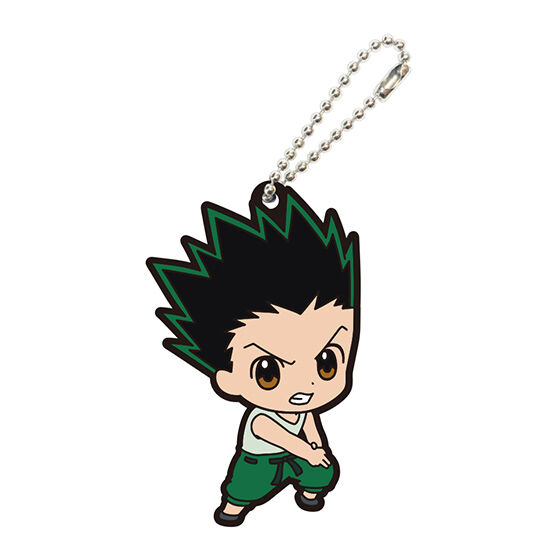 【ゴン】HUNTER×HUNTER カプセルラバーマスコットVol:02のサムネイル