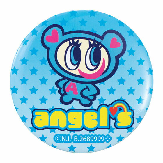 【缶バッジ ANGEL BLUE(3)】☆ANGEL BLUE☆ あそーとコレクション