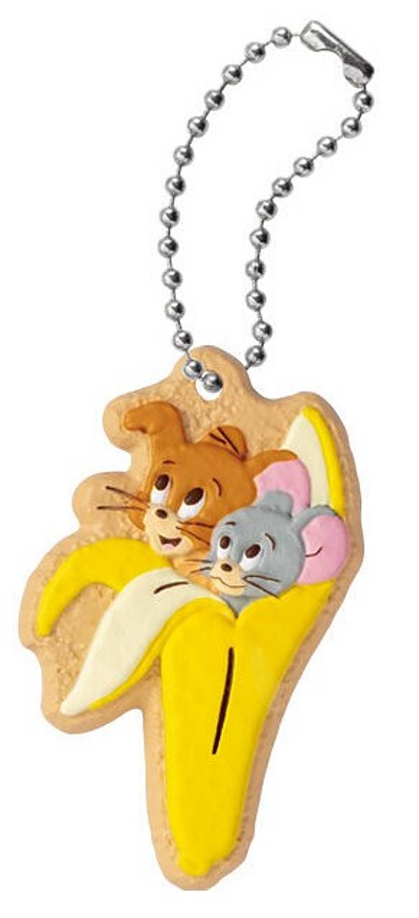 【ジェリー＆タフィー (バナナ) 】TOM and JERRY COOKIE CHARMCOT