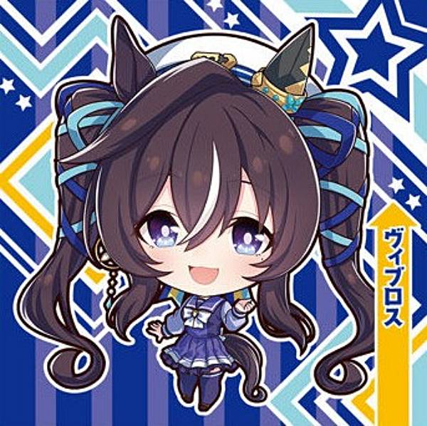 【UI1-16 ヴィブロス (スターレア) 】 イタジャガ TVアニメ『ウマ娘 プリティーダービー Season 3』※シールのみのサムネイル