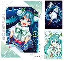 【J賞 雪ミク2015 (クリアファイル 1枚 ステッカー 2枚セット) 】一番くじ 雪ミク -SNOW MIKU Second Season-