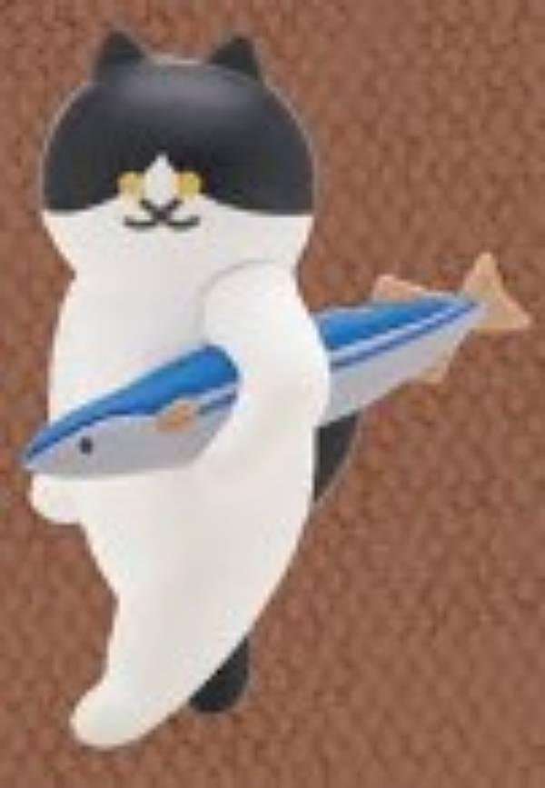 【サンマ】アートユニブテクニカラー SUIMIN 運ぶねこ フィギュアコレクション