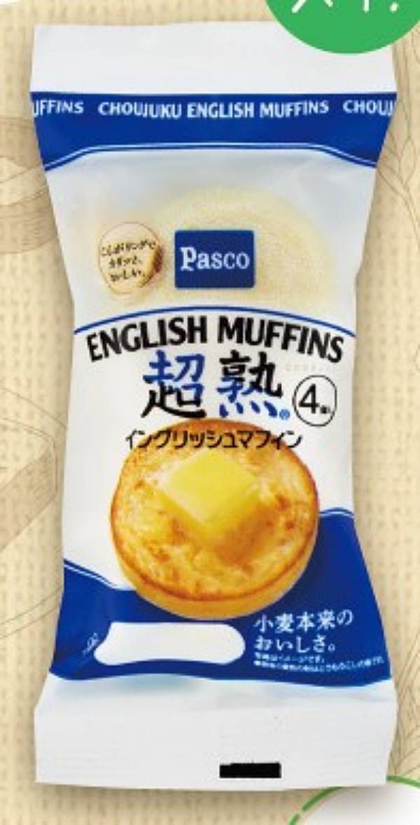 【超熟 イングリッシュマフィン 4個入】超熟 Pascoのパン ミニチュアスクイーズ mixセレクション 新装版